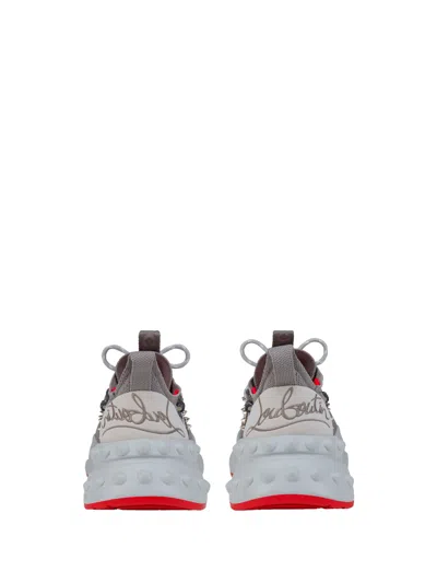 Christian Louboutin Louboutin Sneakers In Gray