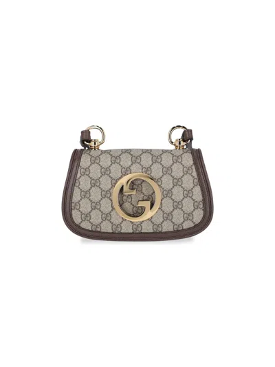 Gucci Neutral Blondie Mini Shoulder Bag In Neutral