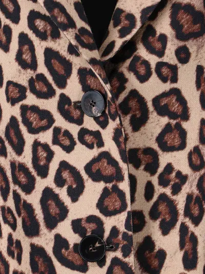 Alberto Biani Stylish Blazer With Front Pockets And Notched Lapels In Multi