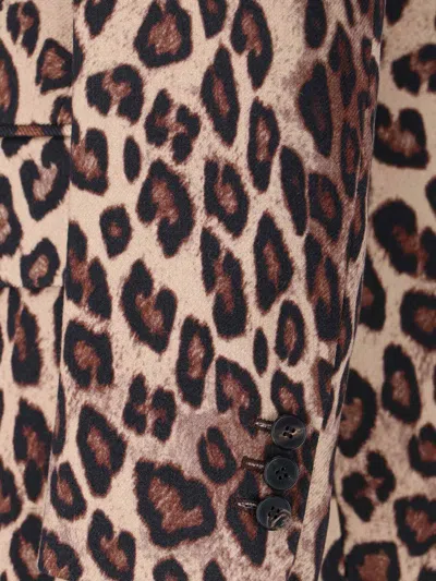 Alberto Biani Stylish Blazer With Front Pockets And Notched Lapels In Multi