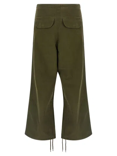 Entire Studios Barren Cargo-pocket Trousers In Green