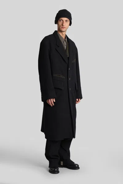 Ziggy Chen Coats In Black