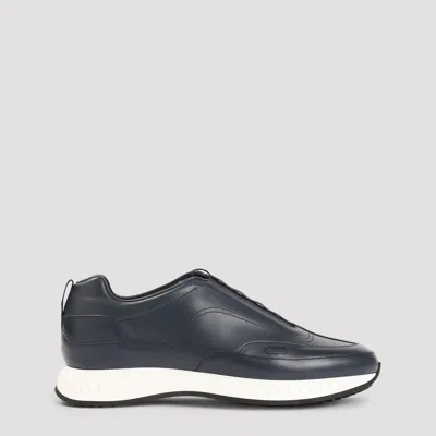 John Lobb Stylish Sneakers With Contrast Sole And Pull Tab