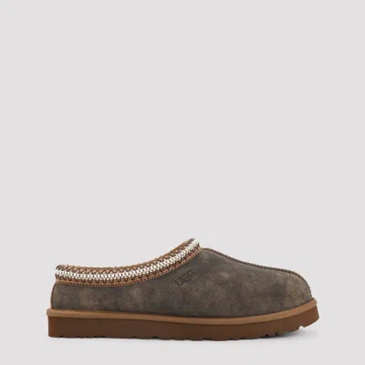 Ugg Tasman Baxter Slippers With Braided Details In Brown