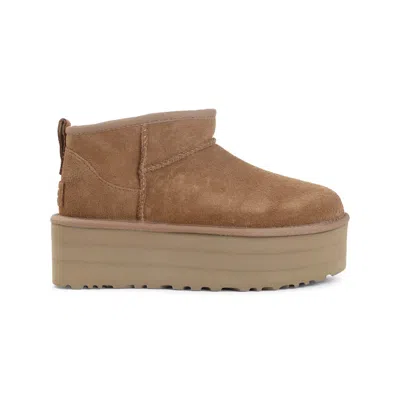 Ugg Classic Ultra Mini Platform Boots In Brown