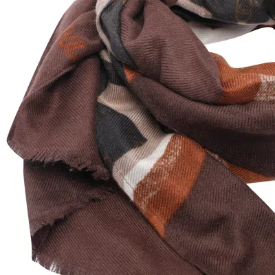 Liu •jo Logo Stole In Multi