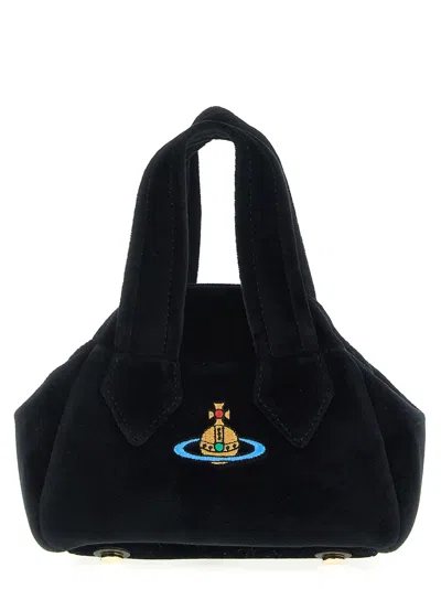 Vivienne Westwood Yasmine Mini Handbag Top Handles In Black