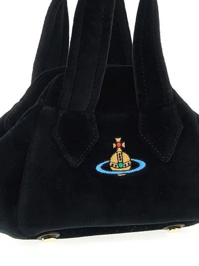 Vivienne Westwood Yasmine Mini Handbag Top Handles In Black
