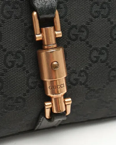 Gucci Gg New Jackie Bag In Black