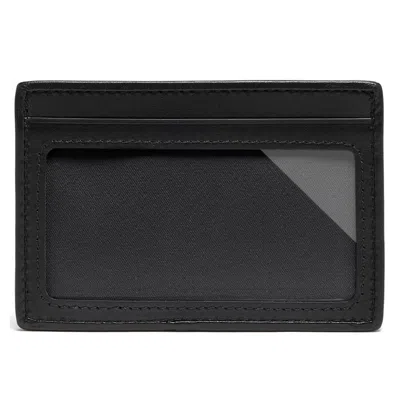 Tumi Slim Leather Card Case In Black
