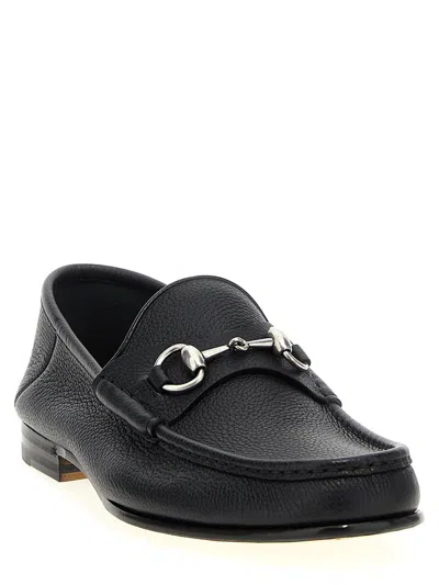 Gucci Men Horsebit Moccasin 1953 In Black