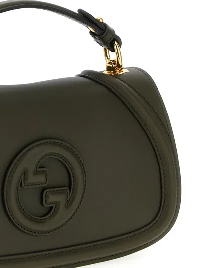Gucci Blondie Medium Handbag In Green