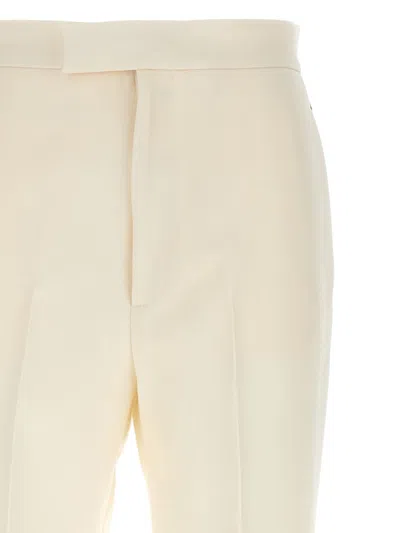 Gucci Trousers Featuring Side Stripe In Neutral