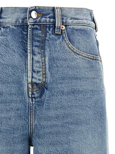 Gucci Balloon Jeans In Blue