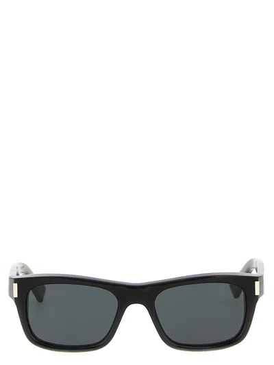 Saint Laurent Square-frame Acetate Sunglasses In Black
