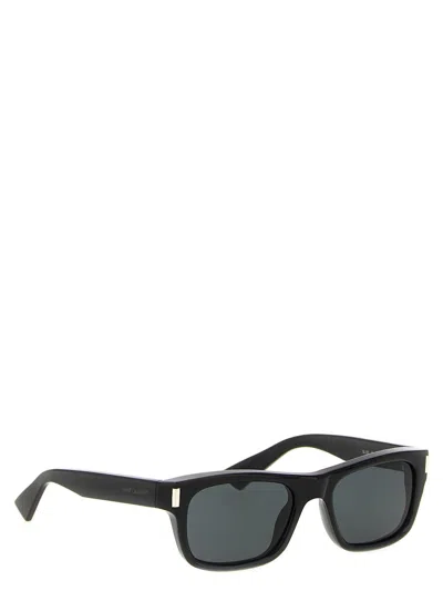 Saint Laurent Square-frame Acetate Sunglasses In Black