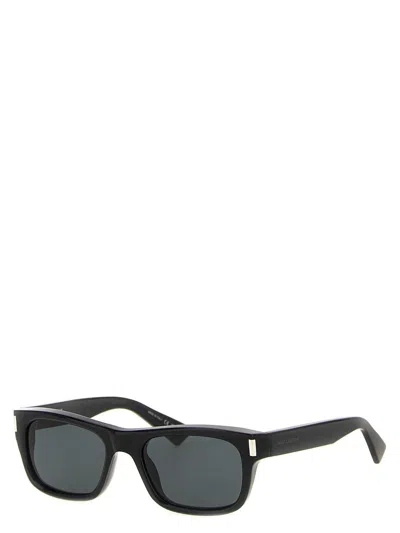 Saint Laurent Square-frame Acetate Sunglasses In Black