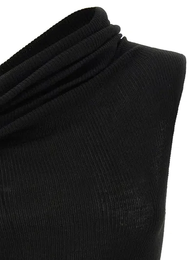 Rick Owens Athena Tops Black In Black