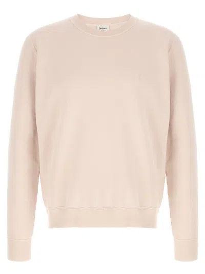Saint Laurent Sweaters Light And Natural In Pink