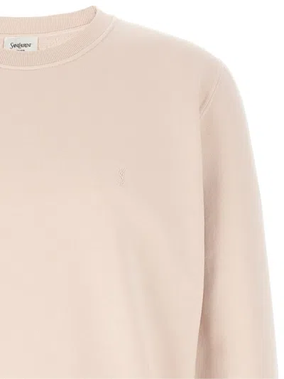 Saint Laurent Sweaters Light And Natural In Pink