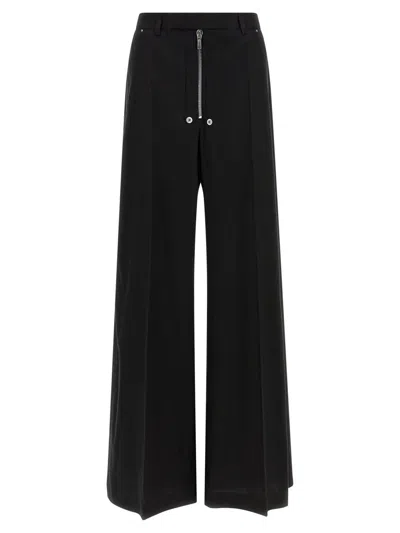 Rick Owens Wide-leg Tailored Belas Pants In Black