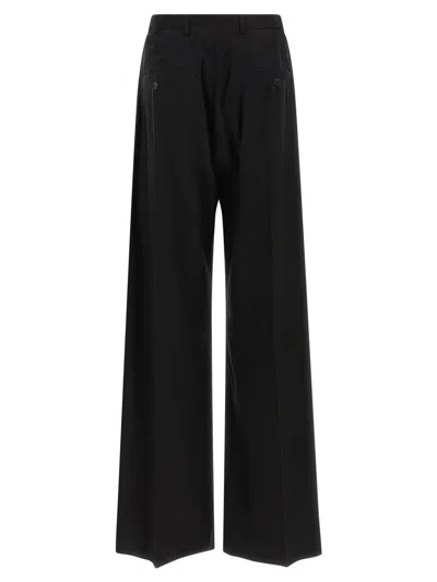 Rick Owens Wide-leg Tailored Belas Pants In Black