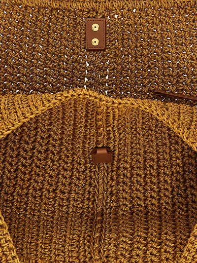 Saint Laurent Bea Bag In Brown