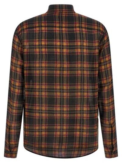 Saint Laurent 'cassandre' Lavallière Shirt In Multi