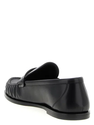Saint Laurent Laurent Loafers In Black