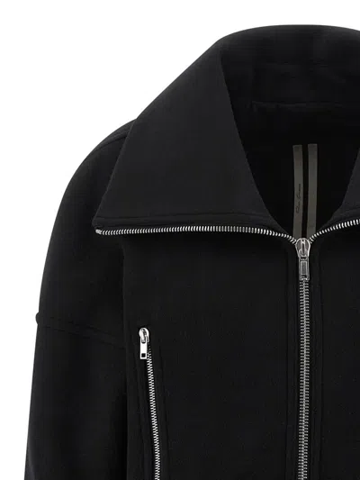 Rick Owens Draculimo Coat In Black