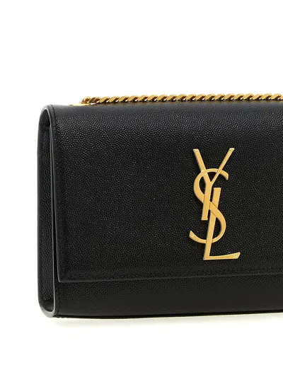 Saint Laurent Kate Chain Strap Shoulder Bag In Pink