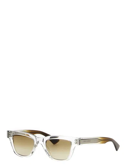 Saint Laurent Sl 789 Sunglasses Multicolor In Green