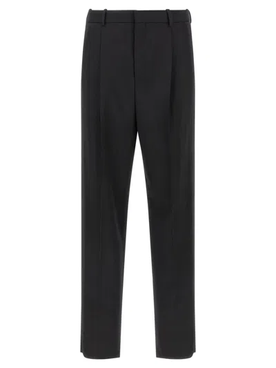 Saint Laurent Smoking Trousers In Black