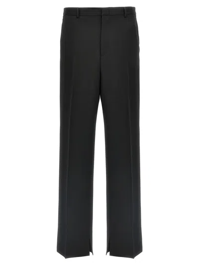 Gucci Double-breasted Dress Suits Black In Blue