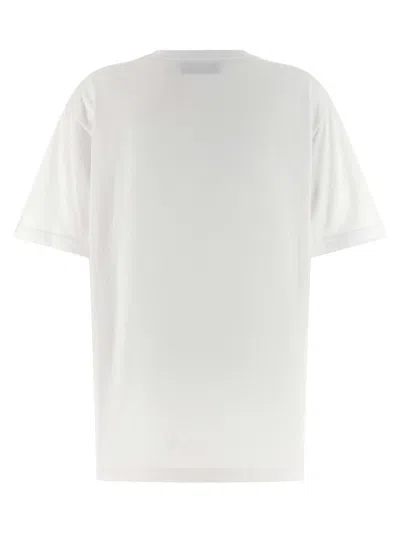 Gucci Women Cotton T-shirt With Print In Neutral