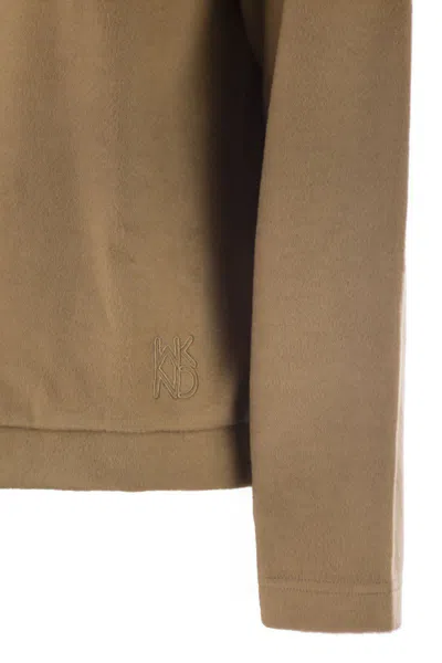 Weekend Max Mara Hoodie With Drawstring By Oscuri In Brown