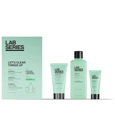 Lab Series Clear Ls Let's Clear Things Up Men's Skincare Gift Set In Multi