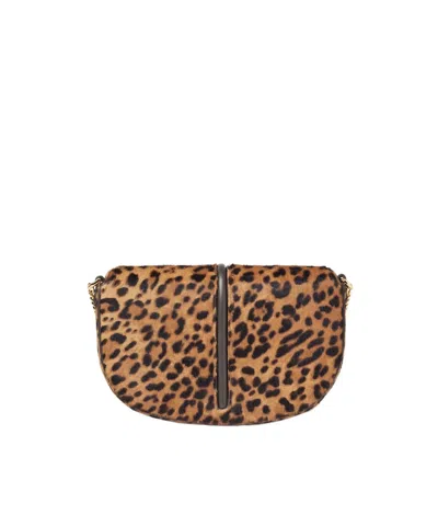 Fendi Graphy Wallet On Chain In Brown