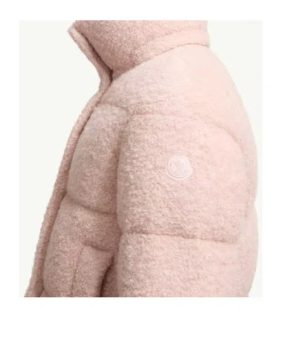 Moncler Virieu Puffer Jacket In Pink