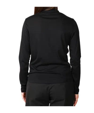 Seventy Bow Shirt In Black