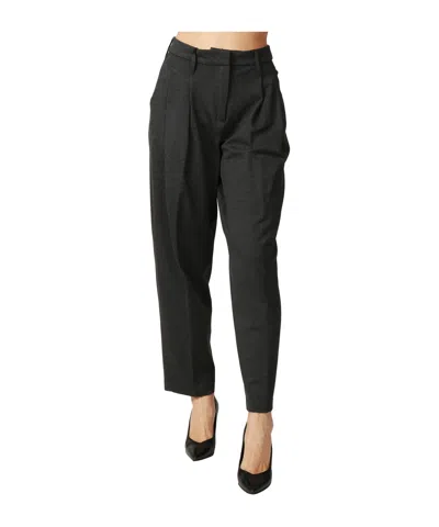 Seventy Trousers Anthracite In Black