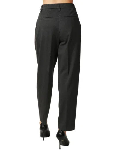 Seventy Trousers Anthracite In Black