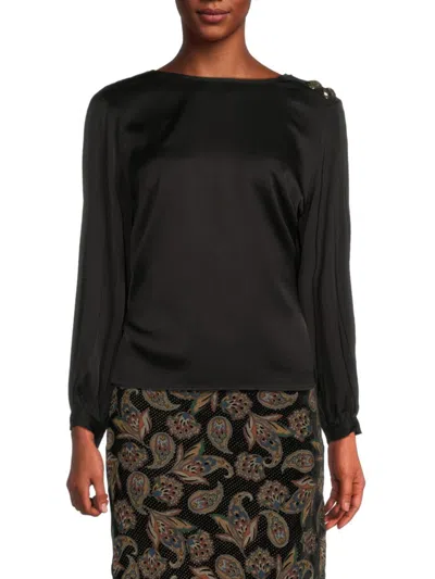 Ba&sh Jenny Top In Black