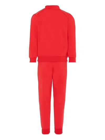 Puma Logo Tracksuit In Red