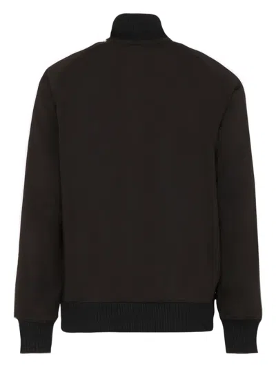 Puma Zip Sweatshirt In Black