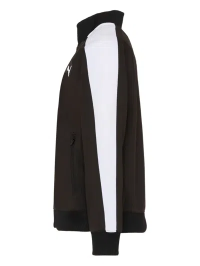 Puma Zip Sweatshirt In Black
