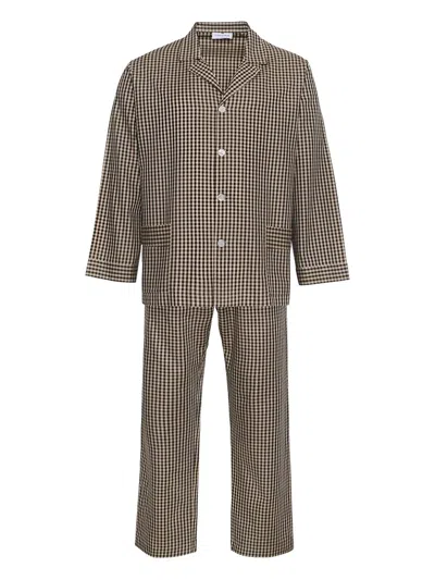 Loja Das Meias Checked Pajama In Multi