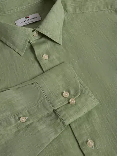 Loja Das Meias Buttoned Shirt In Green
