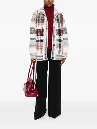 Missoni Wool Cardigan Sweaters And Cardigans Multicolor In Multi