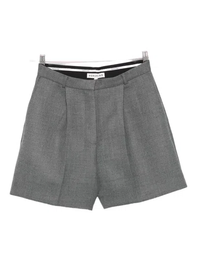 Herskind Reggy Mid Waist Shorts In Gray